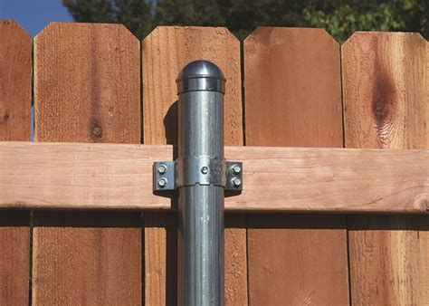 ceadr fence metal pole brackets|post braces for fence.